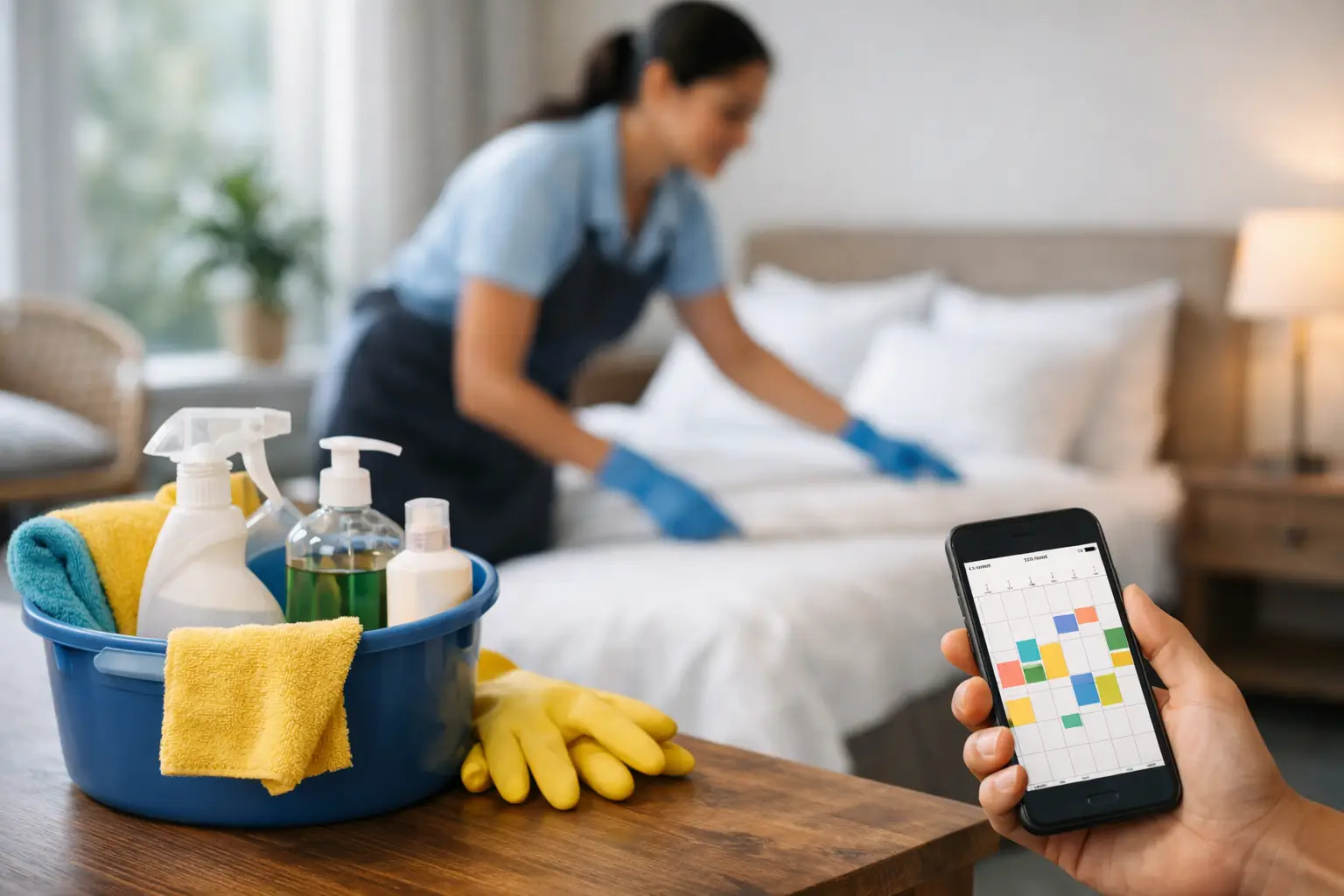 How to Schedule Cleaning Between Rental Guests
