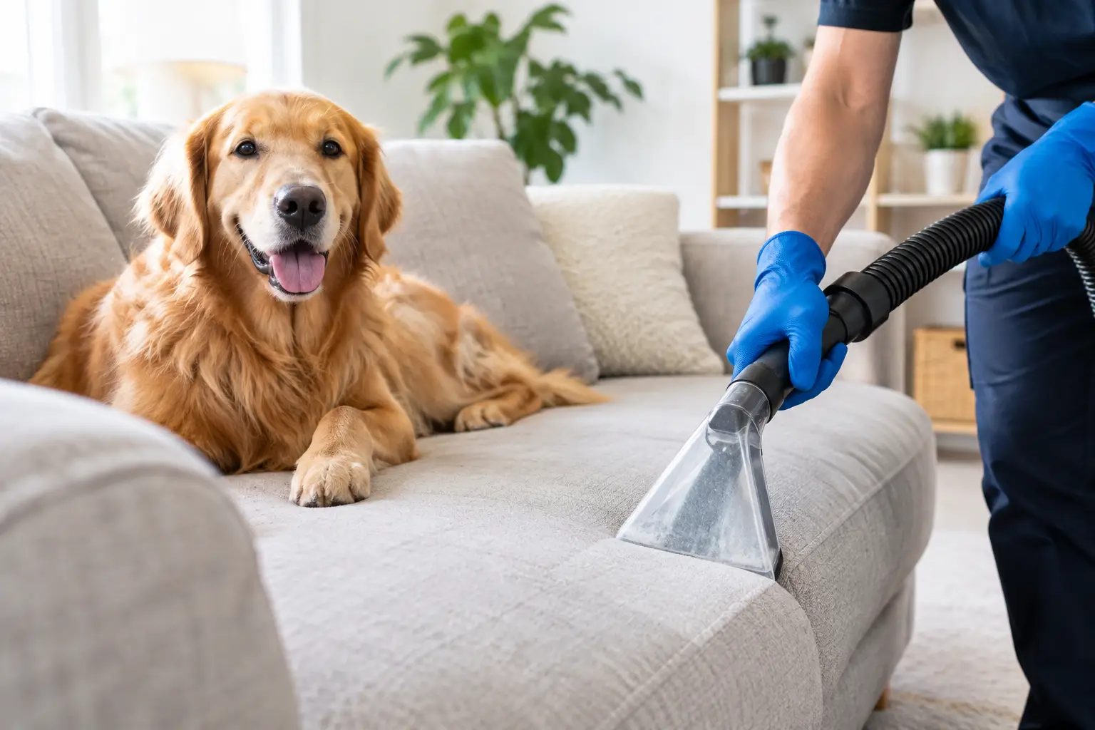 Upholstery Cleaning for Pet Odors That Lasts